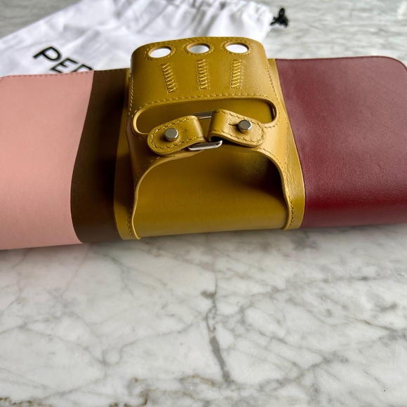PERRIN PARIS Le Cabriolet Glove Clutch Purse - Muliti-coloured STATEMENT PIECE! - Picture 6 of 17